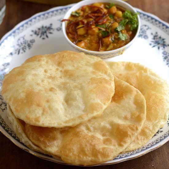 Chole Bhature - Recipe photo by Padhuskitchen