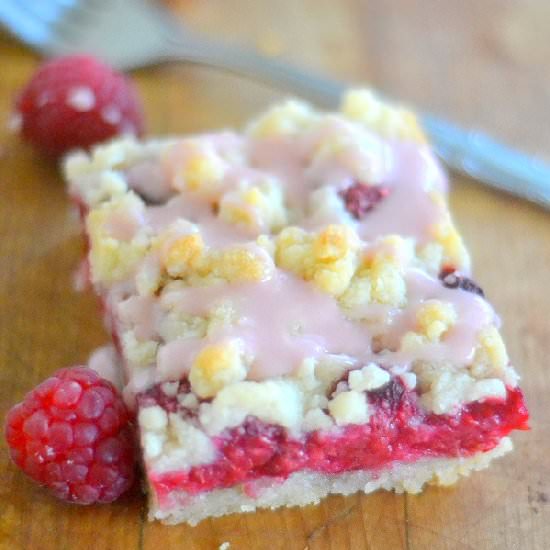 Rasberry Chambord Squares - Recipe photo by theviewfromgreatisland