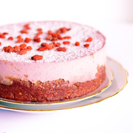 Luscious Strawberry Coconut Cake - Recipe photo by A fashion model reveals her secrets