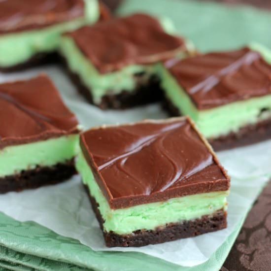 Mint Brownies - Recipe photo by dessertnowdinnerlater