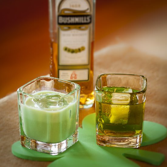 Green Cocktails for St. Patrick's - Recipe photo by Will Herman