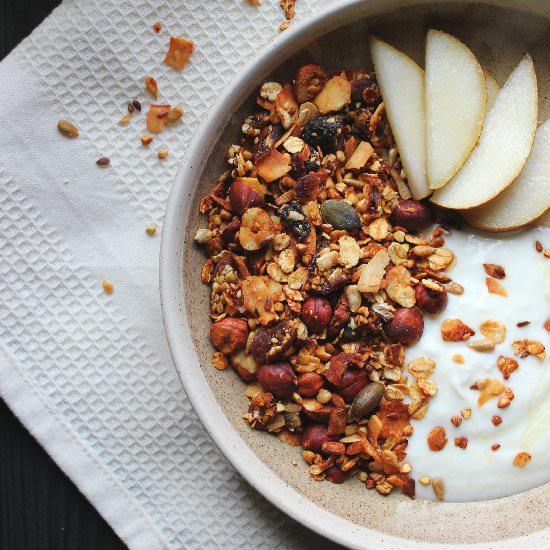 Apricot & Buckwheat Granola - Recipe photo by happyheartedkitchen