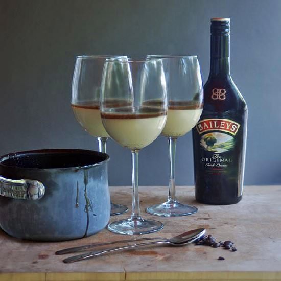 Bailey’s Irish Cream Panna Cotta - Recipe photo by loveandduckfat