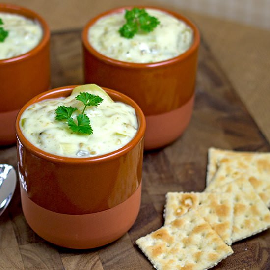 New England Clam Chowder - Recipe photo by The Midnight Baker