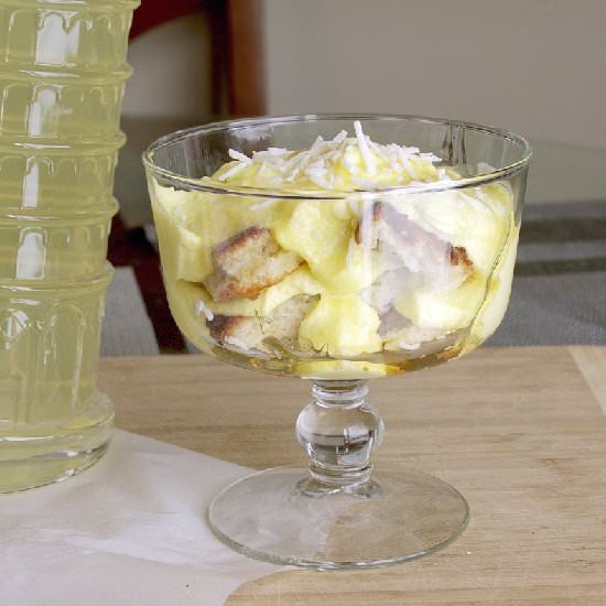 Limoncello Parfait - Recipe photo by NoSecretIngredient