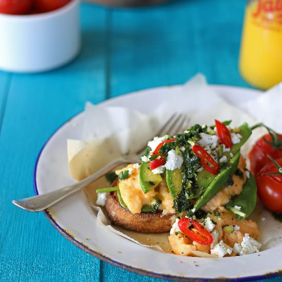How to Make the Best Scrambled Eggs - Recipe photo by theluminouskitchen