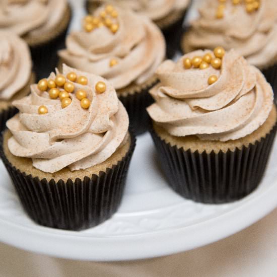 Vanilla Chai Cupcakes - Recipe photo by aspoonfulofyoghurt