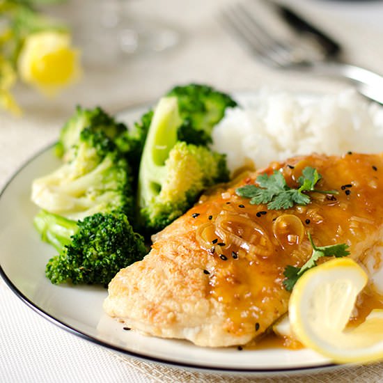 Lemon Chicken Cutlet - Recipe photo by omnivorescookbook