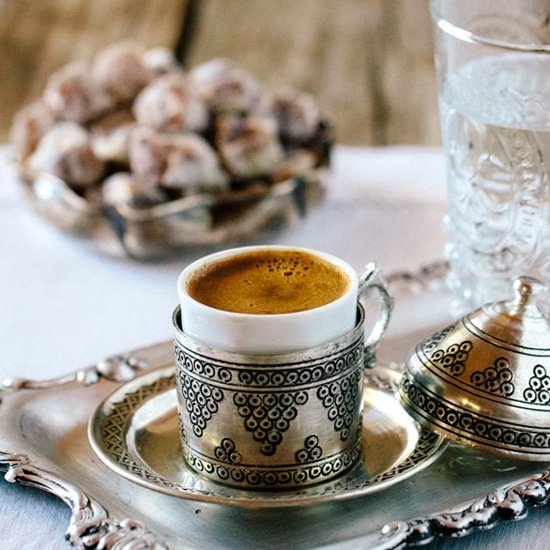 How to Make Turkish Coffee - Recipe photo by foolproofliving.com
