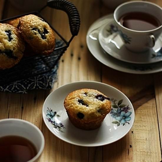 Blueberry muffin - Recipe photo by lizasetiawan