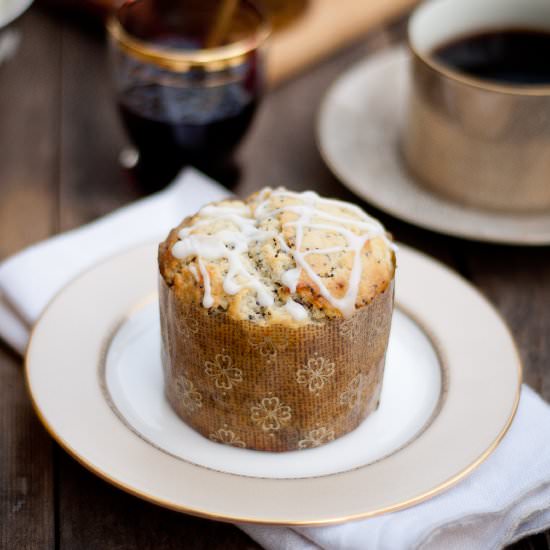 Lemon Poppy Seed Muffins - Recipe photo by fancyfoodfancy