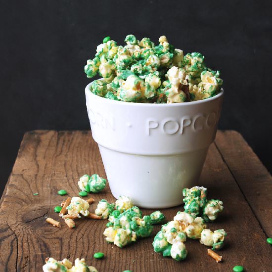 Sweet & Salty Popcorn Snack Mix - Recipe photo by Endlessly Inspired