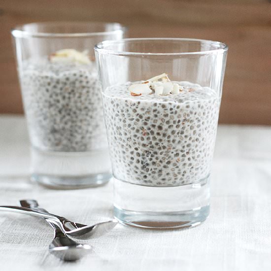 Almond & Cardamom Chia Pudding - Recipe photo by FigandHoney