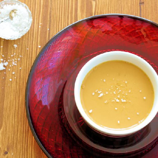 Salted Caramel Pots De Creme - Recipe photo by From Harvest To Table