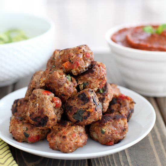 Healthy Turkey Meatballs - Recipe photo by snixykitchen