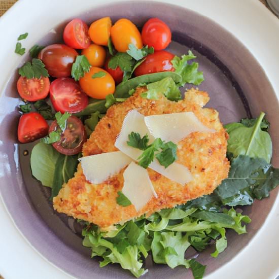 Spicy Chicken Milanese - Recipe photo by Hip Foodie Mom