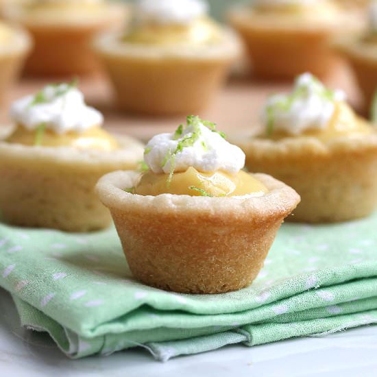 Key Lime Pie Cookie Cups - Recipe photo by grandbabycakes