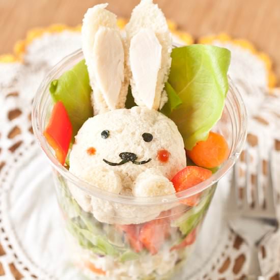 Easter Salad - Recipe photo by taste of Japan