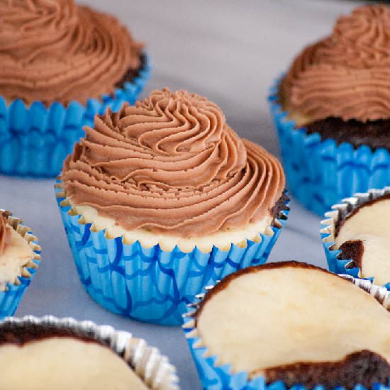 Black Bottom Cupcakes - Recipe photo by Heathers Sweets And Treats