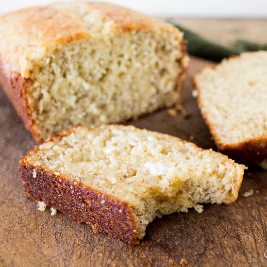 Banana Bread - Recipe photo by Domestically Blissful