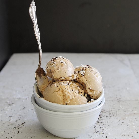 Coconut Coffee Ice Cream - Recipe photo by Running to the Kitchen