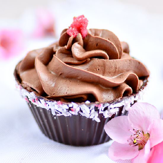 Chocolate Coconut Mousse - Recipe photo by My Golden Pear