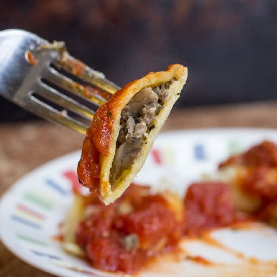 Beef & Mushroom Ravioli - Recipe photo by Or Whatever You Do