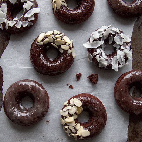 Chocolate Coconut Vegan Donuts - Recipe photo by Style Sweet CA