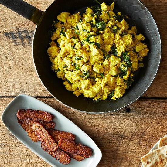 Tofu Scramble + Tempeh Bacon - Recipe photo by food52