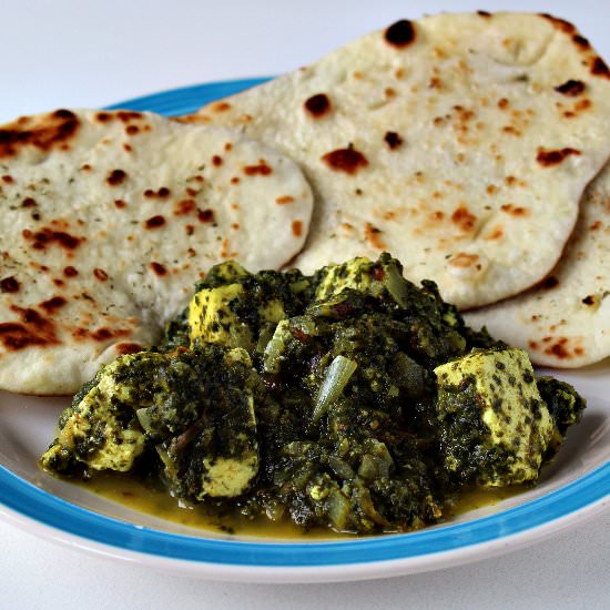 Palak Paneer - Recipe photo by The Gumdrop Button