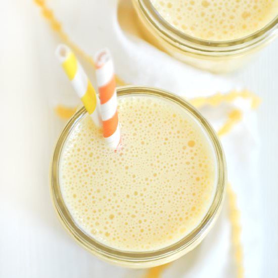 Coconut Banana Orange Smoothie - Recipe photo by afavoredlife