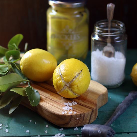 How To Make Preserved Lemons - Recipe photo by theluminouskitchen