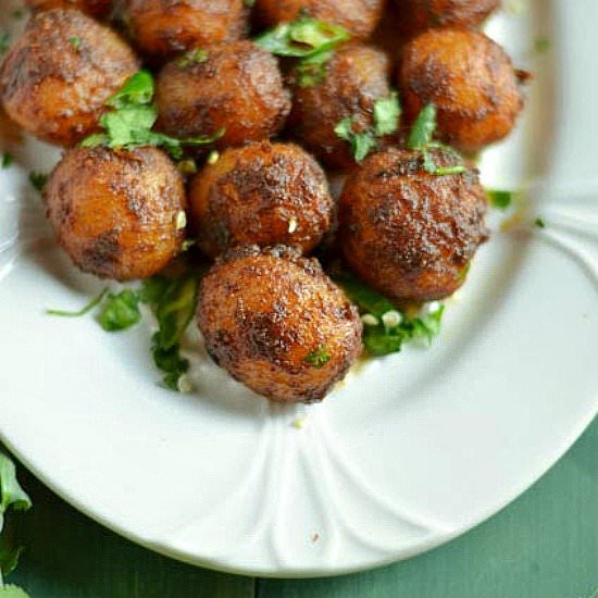 Baby potato fry - Recipe photo by naliniskitchen