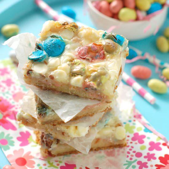 Robin Egg Magic Bars - Recipe photo by simplejoy