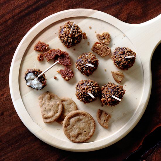 Peanut Butter Crunch Cake Pops - Recipe photo by littleaccidentsinthekitchen