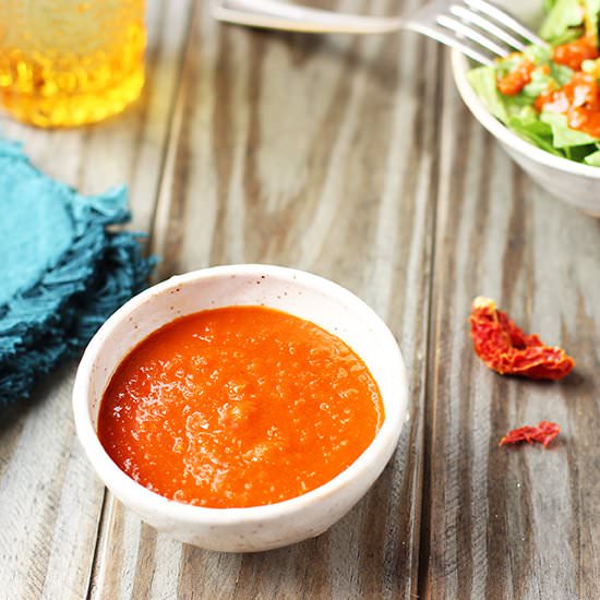 Sun-Dried Tomato Vinaigrette - Recipe photo by calizona