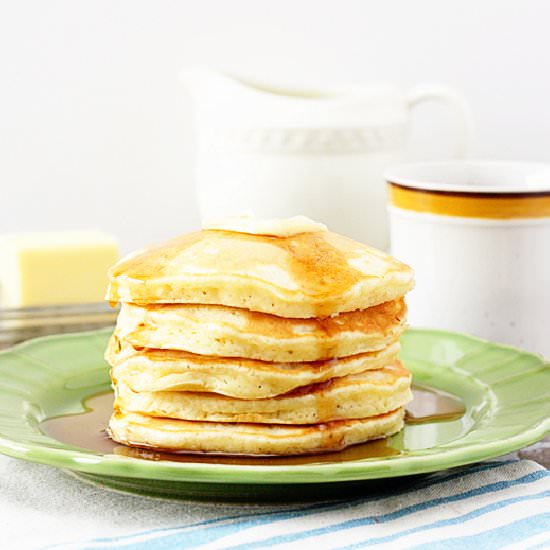 Italian Sweet Crème Pancakes - Recipe photo by livelaughrowe