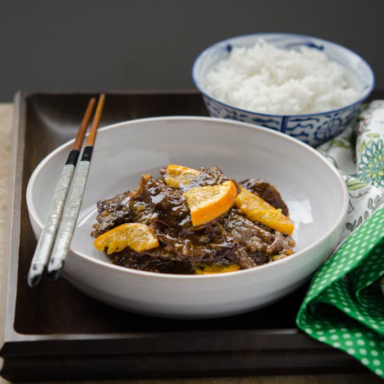 Orange Beef - Recipe photo by beyondkimchee