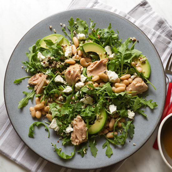 Tuna, White Bean, and Arugula Salad - Recipe photo by aidamollenkamp
