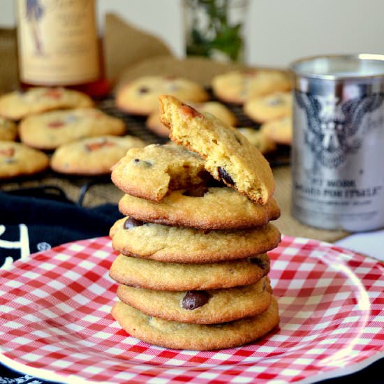 Rum Bacon & Chocolate Chip Cookies - Recipe photo by Fair Robin Revival