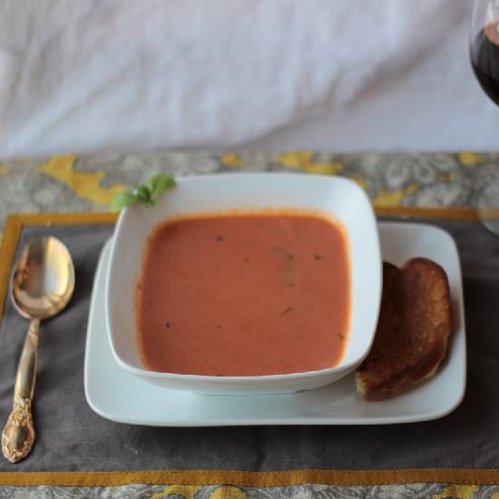 Creamy Tomato Soup - Recipe photo by OnlyFromScratch