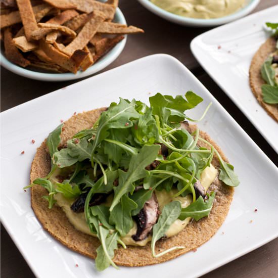 Tostada Avocado - Recipe photo by purelytwins