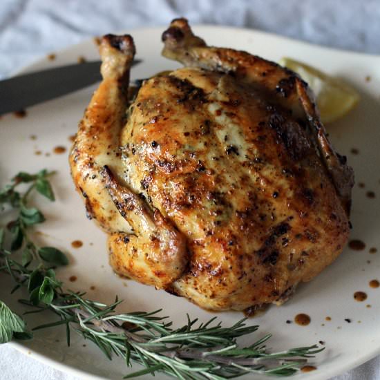 Mom's Roasted Chicken - Recipe photo by TheOwlwiththeGoblet