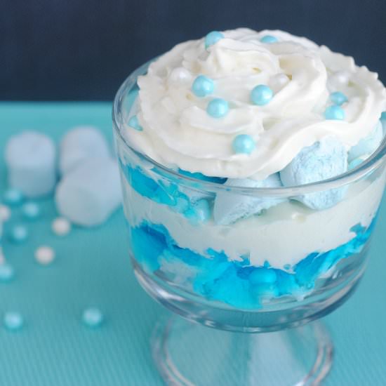 Blue Jello Dessert Trifle - Recipe photo by momendeavors