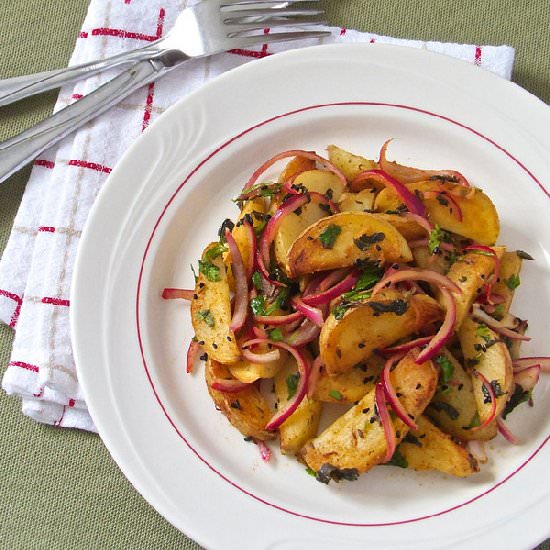 Fingerling Potato Salad - Recipe photo by themagicsaucepan