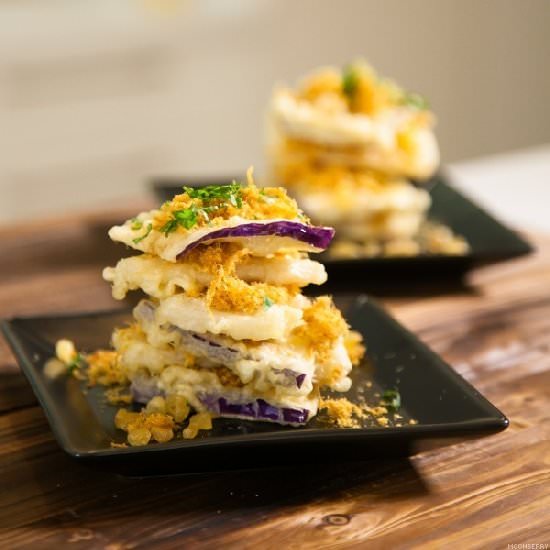 Tempura Eggplant and Mountain Yam - Recipe photo by moonberry