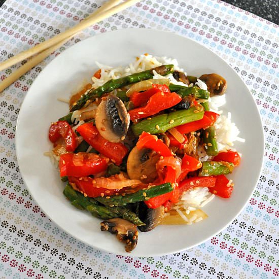 Asparagus Stir-Fry - Recipe photo by alenatrs