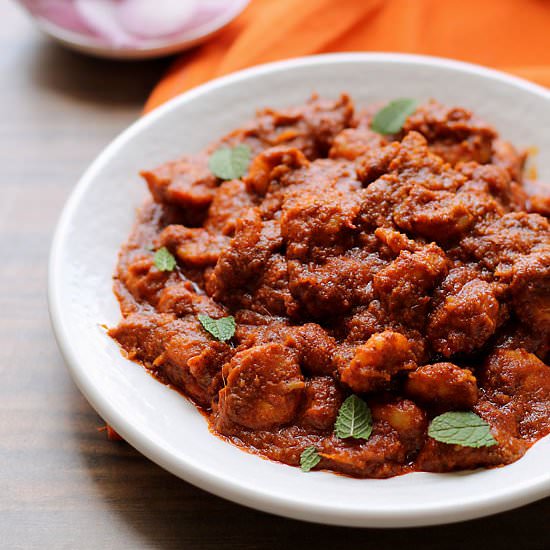 Prawns Masala Recipe - Recipe photo by Flavors of Mumbai