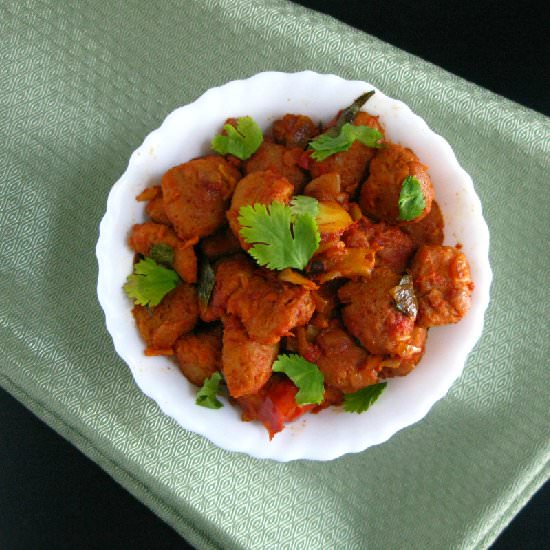 Soy Chunks Curry - Recipe photo by FoodCrib