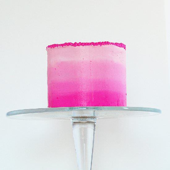 Pink Ombre Party Cake - Recipe photo by Heathers Sweets And Treats
